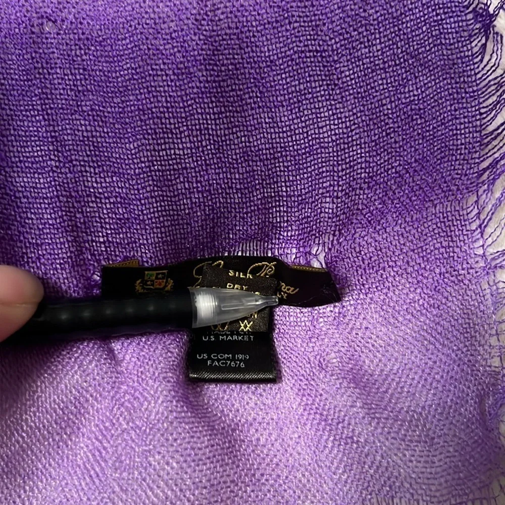 LORO PIANA  MULTI COLORED SCARF